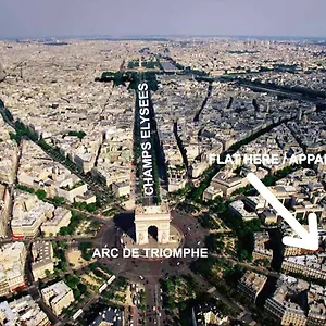  Апартаменты Cosy Arc De Triomphe Champs Elysees
